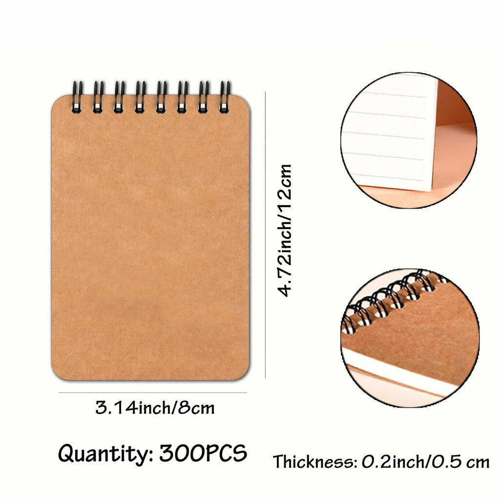 Custom Logo Mini Notebooks for Dental Clinics - 100/300/500/1000 Packs - All-Inclusive Pricing